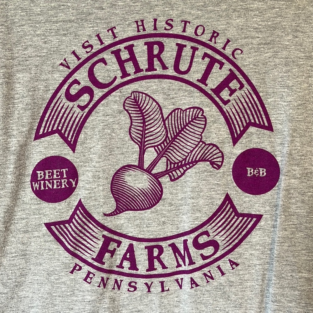 The Office, Schrute Farms, t-shirt, size medium